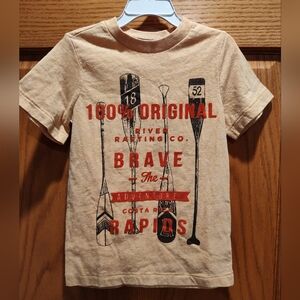 New Carter's Yellow/Orange/Brown Graphic Tee